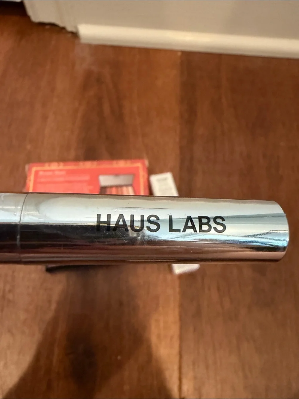 Laura Geller shadow palette, nars lip, Laura Geller gloss, haus mascara